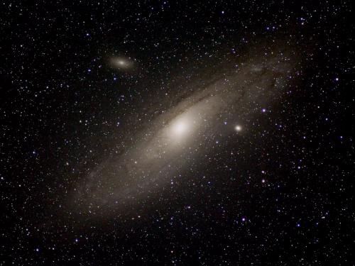 アンドロメダ座の大銀河（M31）　2013年10月12日撮影