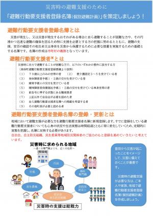 チラシ裏