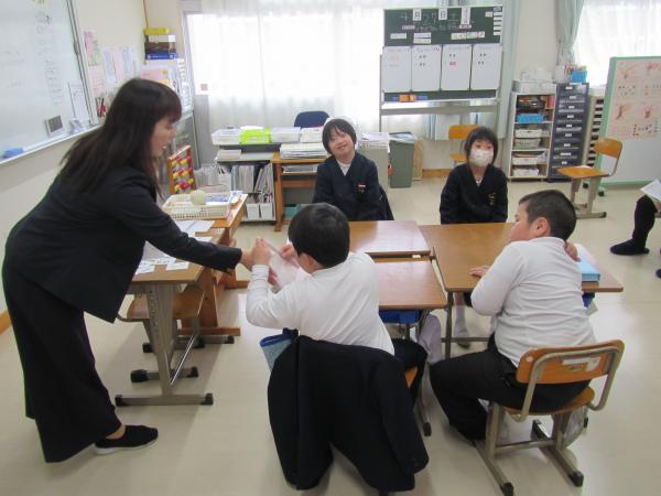 参観日なで１