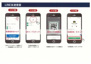 ライン連携方法01