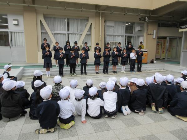５年中庭１