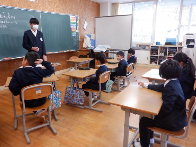 通学班会３