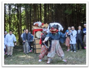 大垪和祭りの様子