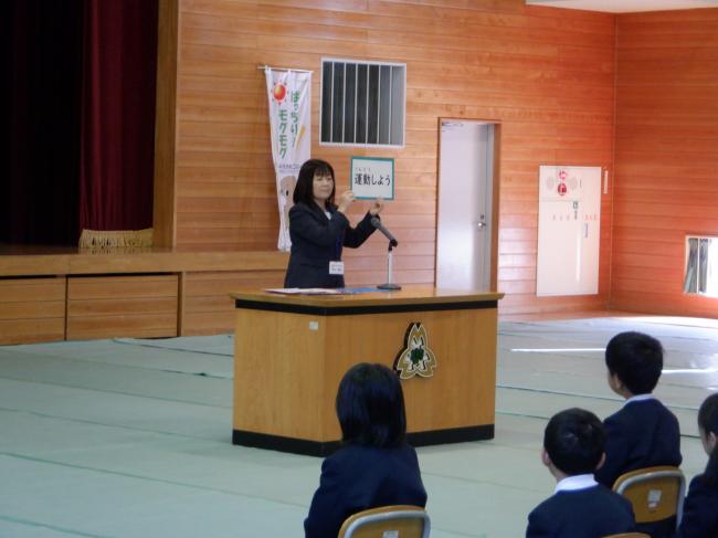 校長の話