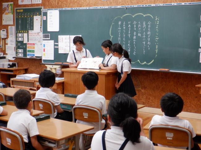 ３年読み聞かせ