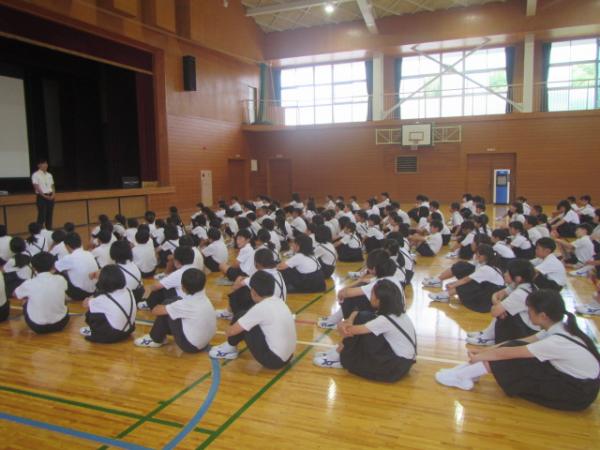 １学期終業式２