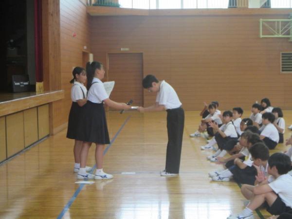 １学期終業式３