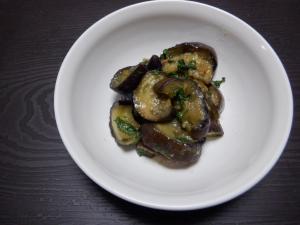 なすのみそ炒め