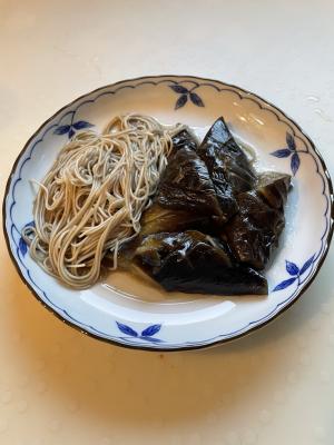 なすとそうめんの煮物