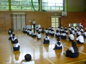 大一学期終業式